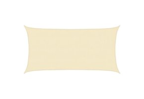 vidaXL Zonnezeil 4x7m Crème - 40% Korting!