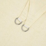 vidaXL Zonnezeil 4x7m Crème - 40% Korting!