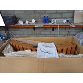 vidaXL Ligbed met kussen: Massief Acaciahout & 60% Korting!