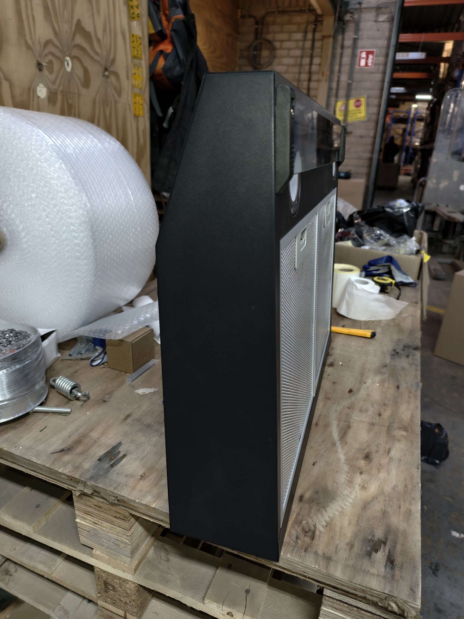 Onderbouw Afzuigkap Zwart - 280 m³/u - 3 standen - 40% Korting