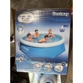 Bestway Fast Set Zwembad - 244x61 cm - Blauw - Nu 46% Korting!