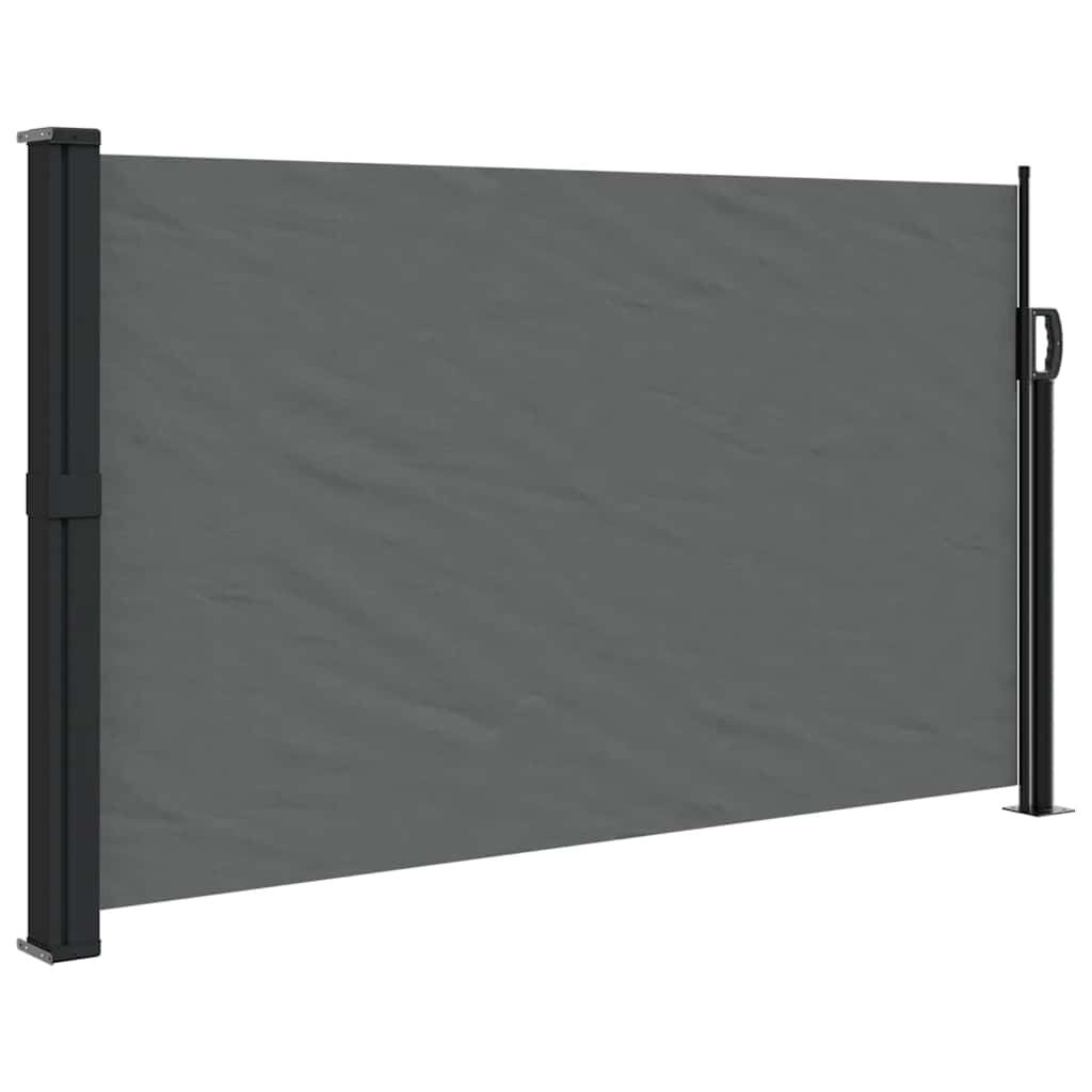 vidaXL Windscherm uittrekbaar 120x600 cm Antraciet - 60% Korting!