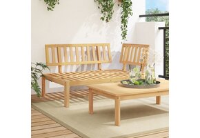 vidaXL Tuinhoekbank Pallet Acaciahout - 73% Korting