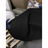 Deurmat 150x90cm - Zwart Geribbeld - 55% Korting!