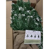 Kerstboom 180cm met IJzige Twijgen - Nu 40% Korting!