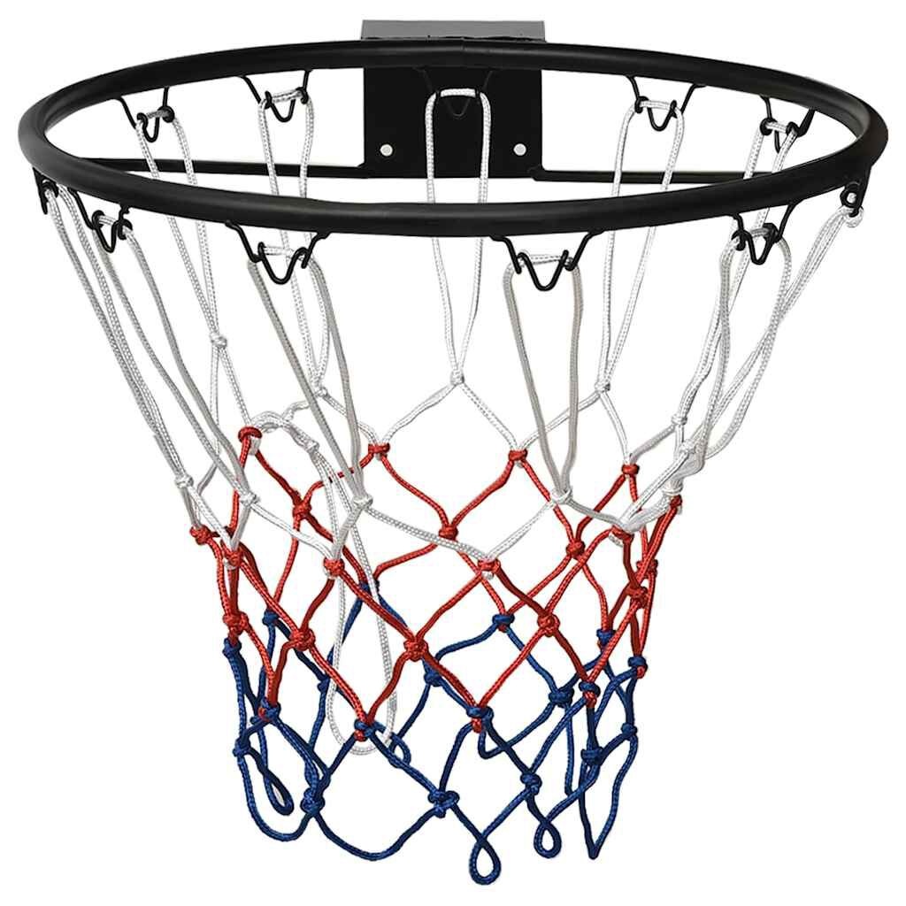 vidaXL Basketbalring 45 cm Staal Zwart - 51% Korting!