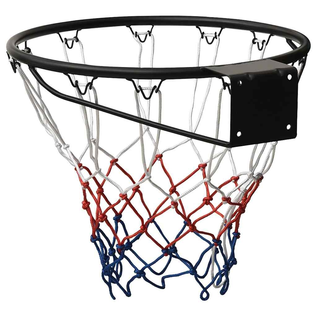 vidaXL Basketbalring 45 cm Staal Zwart - 51% Korting!