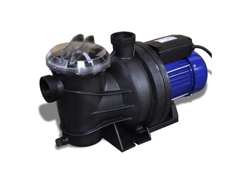 Elektrische Zwembadpomp 1200W Blauw | 46% Korting