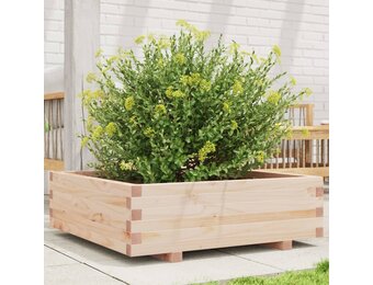 vidaXL Plantenbak Grenenhout 80x80cm - 51% Korting!
