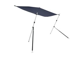 vidaXL Schaduwdoek T-top Blauw - 65% Korting!