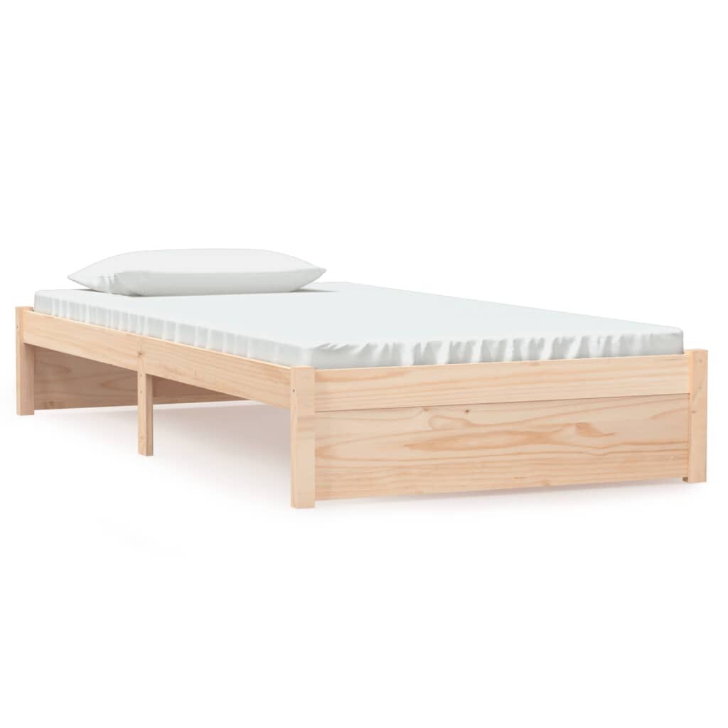 vidaXL Houten Bedframe Massief Grenen 100x200 cm - 40% Korting