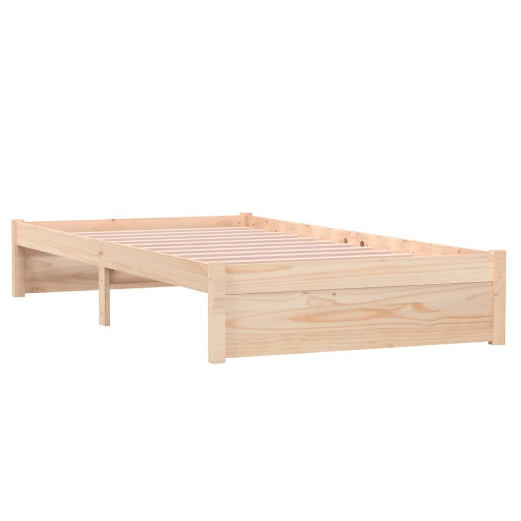vidaXL Houten Bedframe Massief Grenen 100x200 cm - 40% Korting