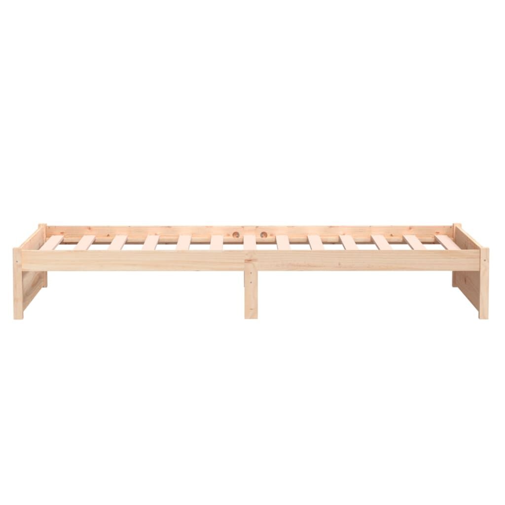 vidaXL Houten Bedframe Massief Grenen 100x200 cm - 40% Korting