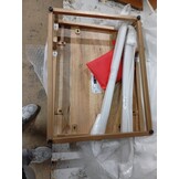 vidaXL Bijzettafel Massief Hout - 55% Korting!