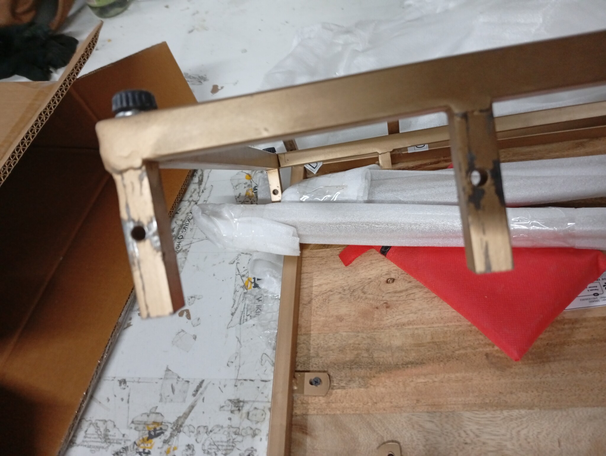 vidaXL Bijzettafel Massief Hout - 55% Korting!