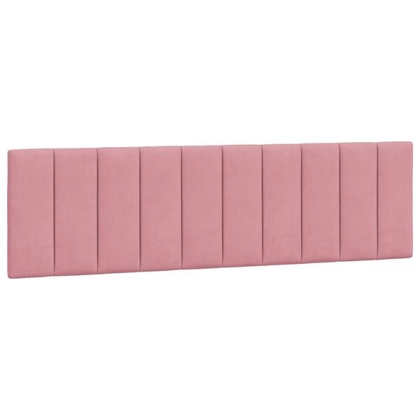 vidaXL Hoofdbordkussen "Hanko" 180cm Fluweel Roze | 55% Korting