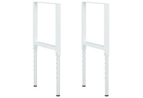 vidaXL Werkbankframes: Verstelbaar Metaal (40% Korting)