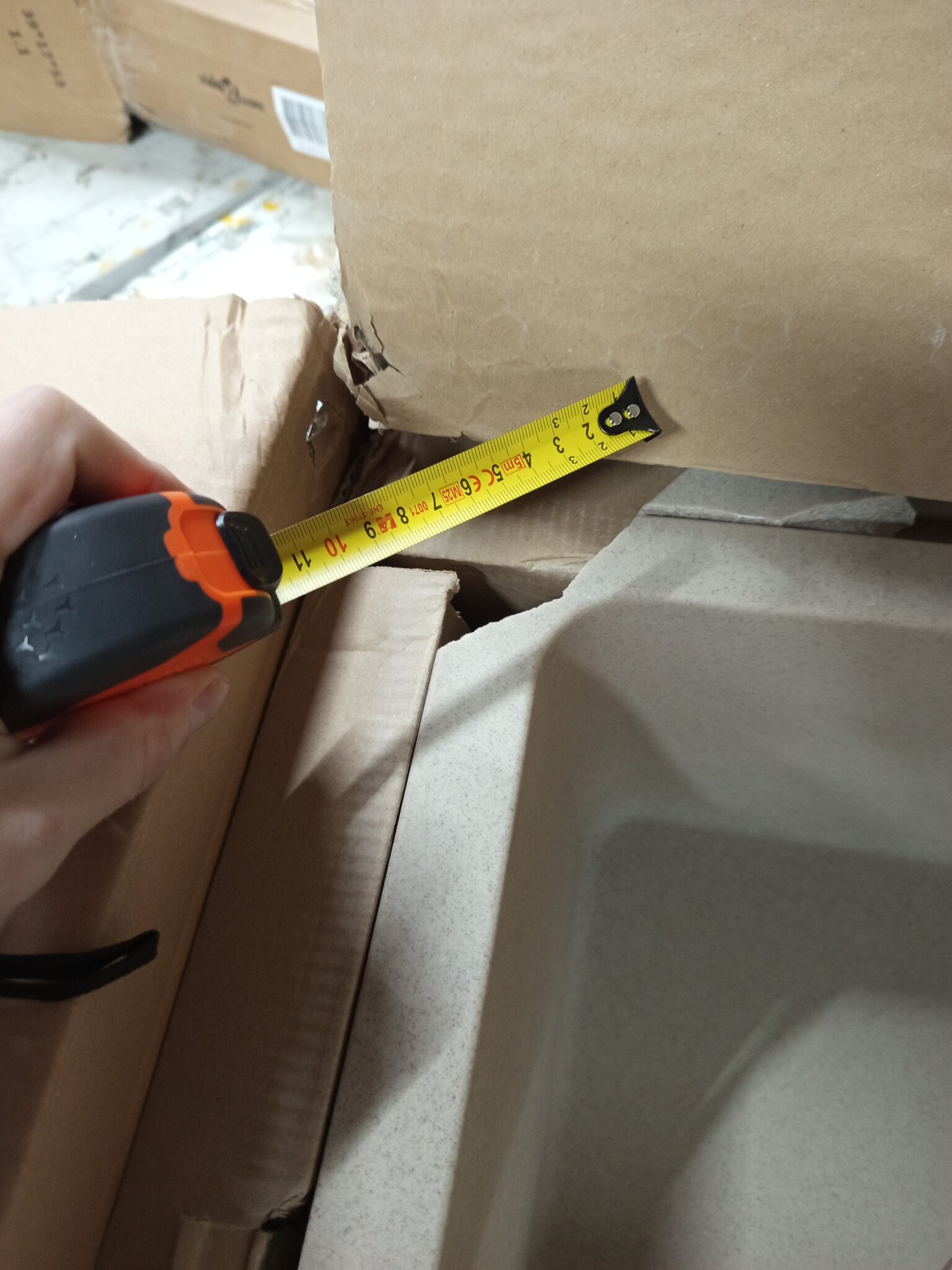 vidaXL Keukenwasbak Beige Graniet - 60% Korting!