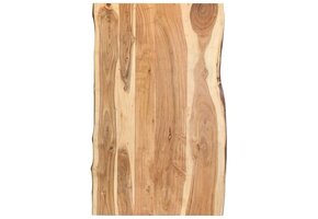 VidaXL Tafelblad Massief Acaciahout 100x(50-60)cm - 40% Korting
