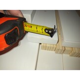 vidaXL Bedframe Grenenhout Wit 80x200cm - 55% Korting!