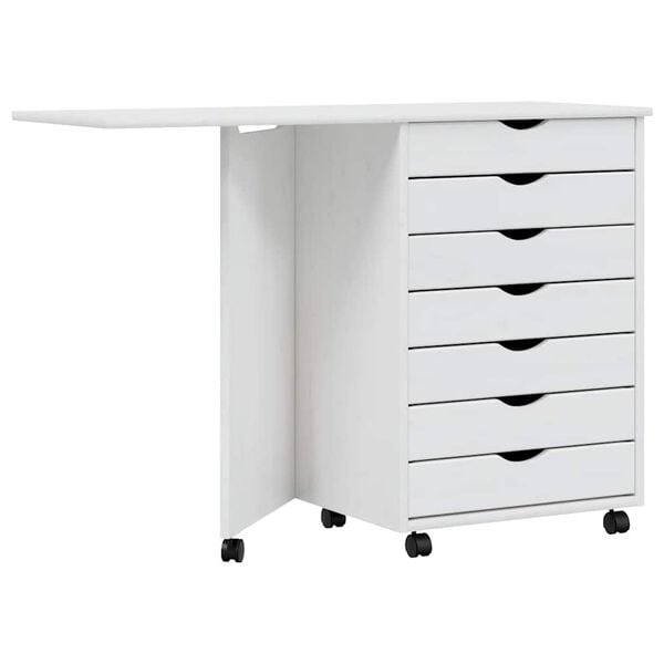 vidaXL Ladekast met bureau MOSS - 55% Korting