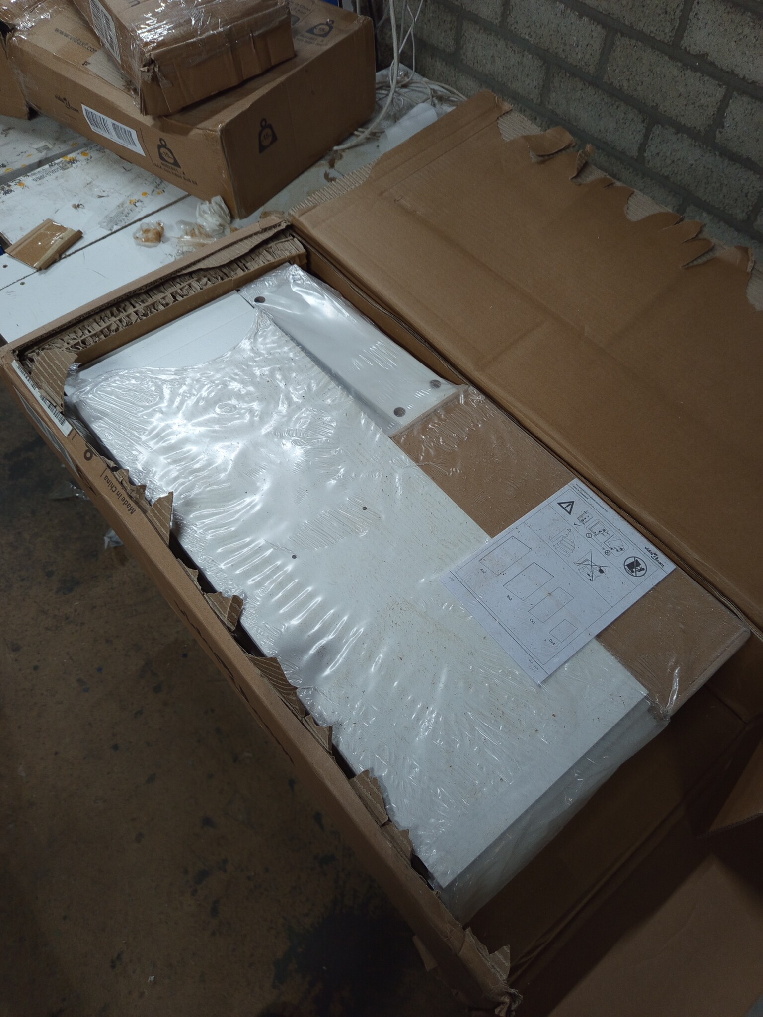 vidaXL Apothekerskast Wit - 55% Korting! | Geretourneerd Product