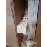 vidaXL Schuifdeur Massief Grenenhout Naturel 90x208 cm | 55% Korting