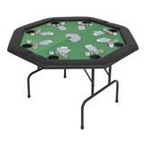 vidaXL Pokertafel Groen (8 spelers) - 55% Korting!