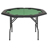vidaXL Pokertafel Groen (8 spelers) - 55% Korting!