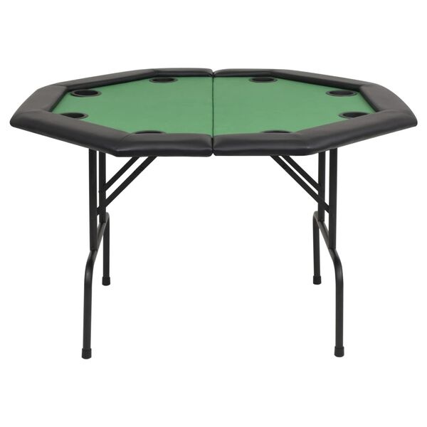 vidaXL Pokertafel Groen (8 spelers) - 55% Korting!