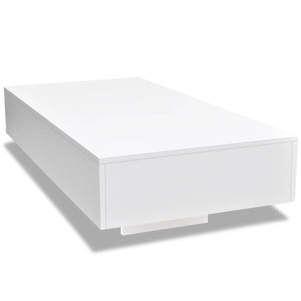 vidaXL Salontafel Hoogglans Wit - Nu 40% Korting!