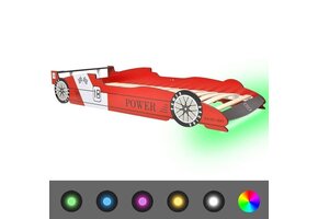 vidaXL Kinderbed Raceauto Rood 90x200 cm | 55% Korting