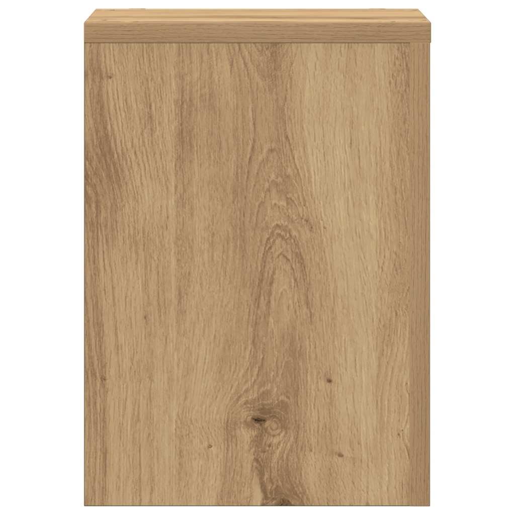 vidaXL Plantenstandaards (2 stuks) - 40% Korting - Hout Artisanaal Eiken