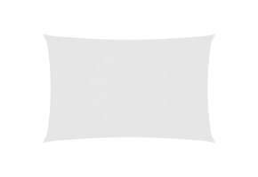 vidaXL Zonnescherm rechthoekig 6x8m Wit - Nu 40% Korting!
