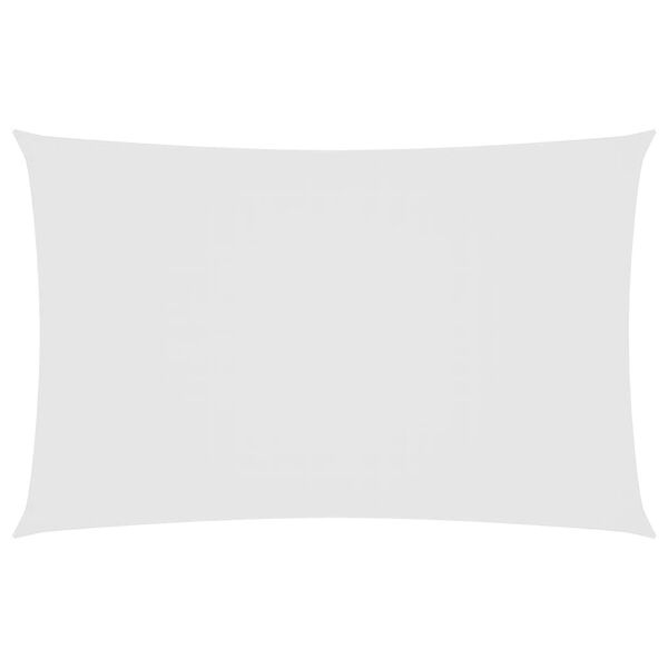 vidaXL Zonnescherm rechthoekig 6x8m Wit - Nu 40% Korting!