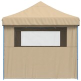 vidaXL Partytent Inklapbaar Pop-up (beige) - 55% Korting!