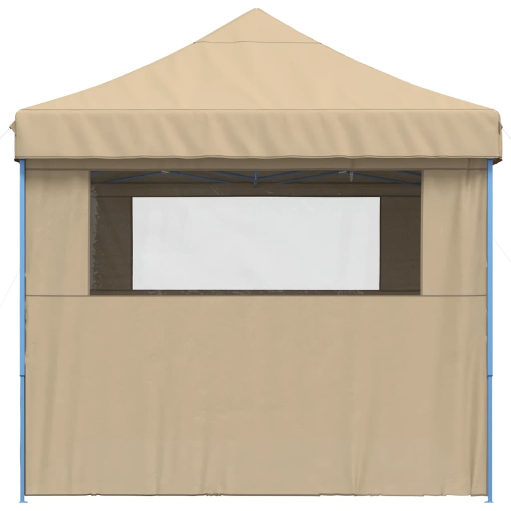 vidaXL Partytent Inklapbaar Pop-up (beige) - 55% Korting!
