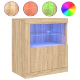 Dressoir met LED-verlichting 60,5x37x67 cm - 35% Korting