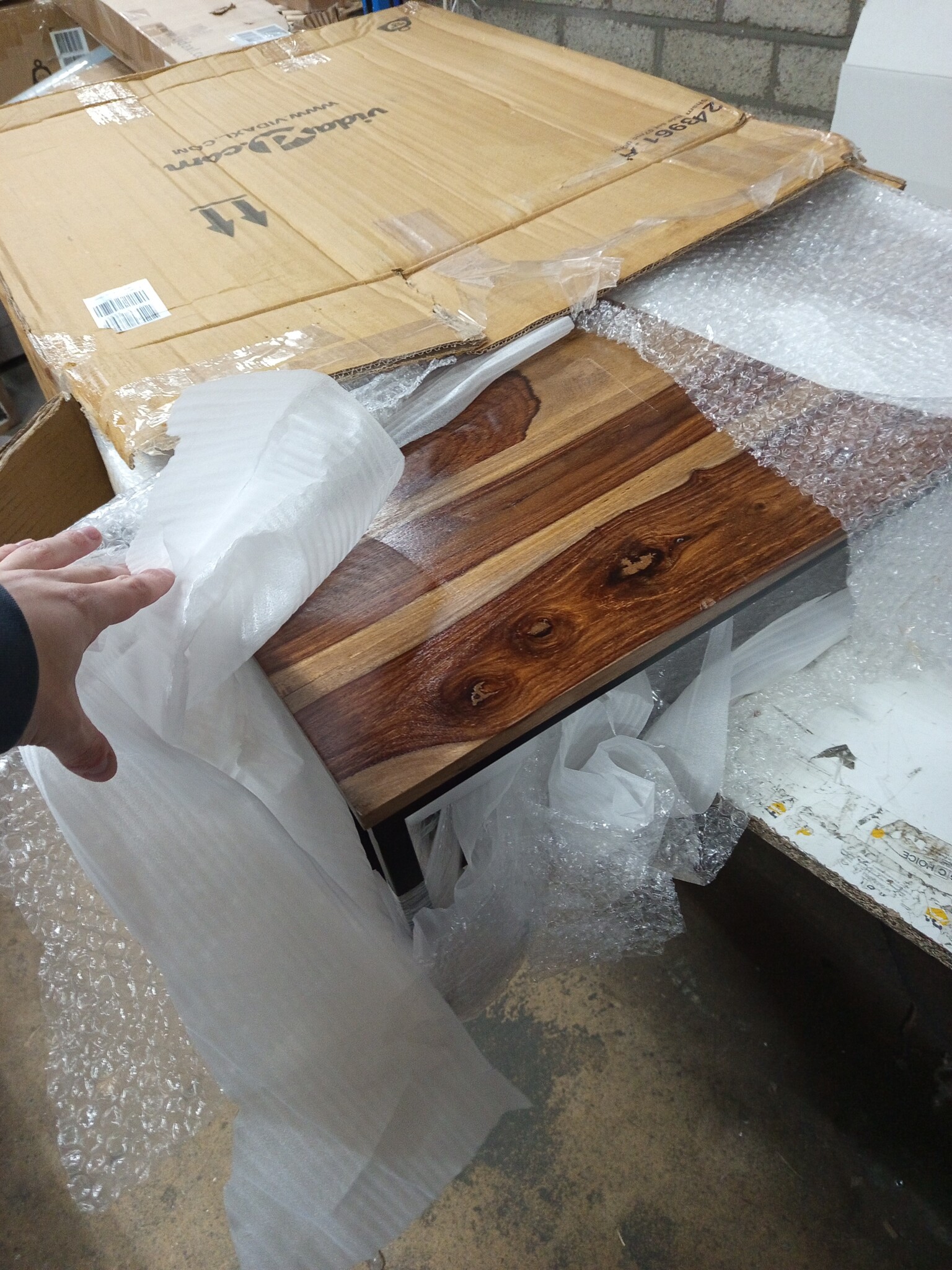 vidaXL 2-delige Salontafelset Sheeshamhout | Nu 55% Korting!