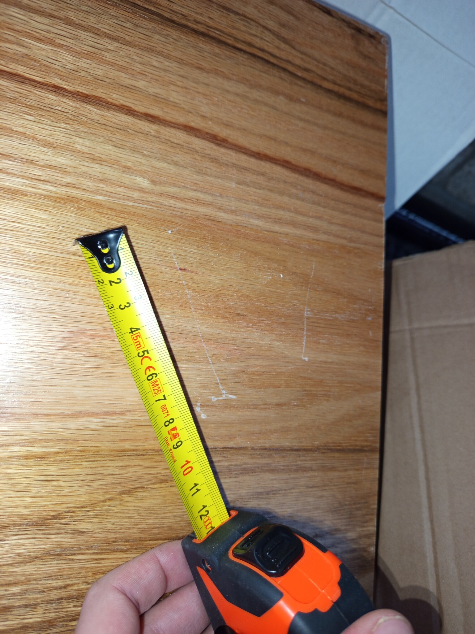 Eikenhouten Tafelblad Natuurlijke Rand 180x50cm - 55% Korting!