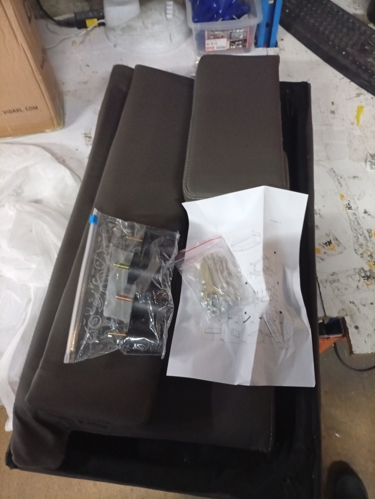 vidaXL Hondenmand Kunstleer Zwart 80x45x30 cm - 55% Korting!