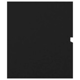 VidaXL Wastafelkast Zwart Bewerkt Hout - 55% Korting!