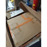 vidaXL Eettafel Glas & Staal (140cm) - 55% Korting