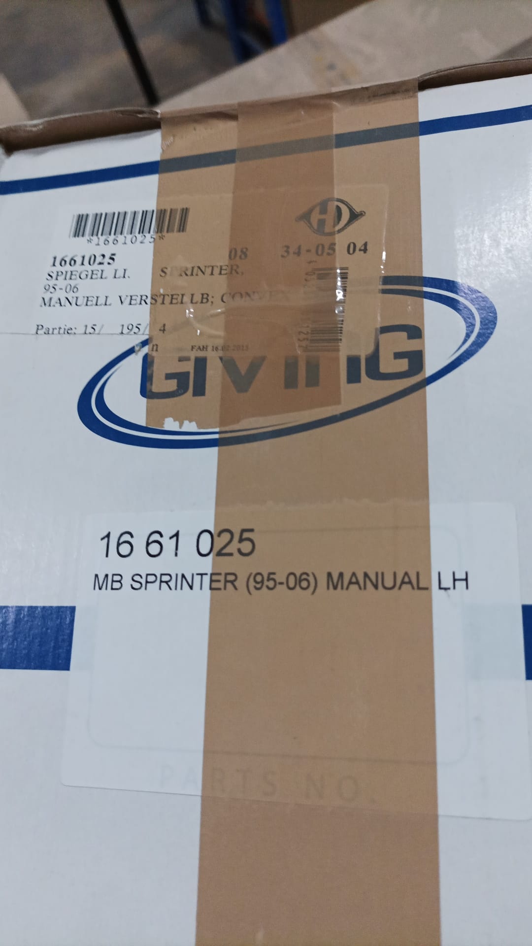 Buitenspiegel Links Mercedes Sprinter (40% KORTING)