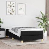 vidaXL Bedframe Zwart 90x200 cm - 40% Korting!