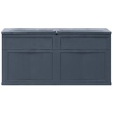 vidaXL Opbergkist 320 L Zwart | 40% Korting