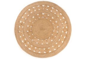 VidaXL Gevlochten Jute Tapijt Rond 210cm - 46% Korting!