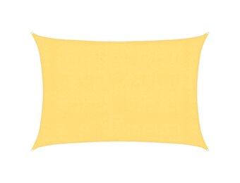 VidaXL Zonnezeil Beige 3x5m HDPE - 56% Korting