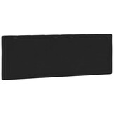 vidaXL Hanko Hoofdbordkussen Zwart Fluweel 140cm - 46% Korting!