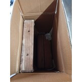 vidaXL Wandtafel 110x30x76 cm - Massief Acaciahout (55% Korting)